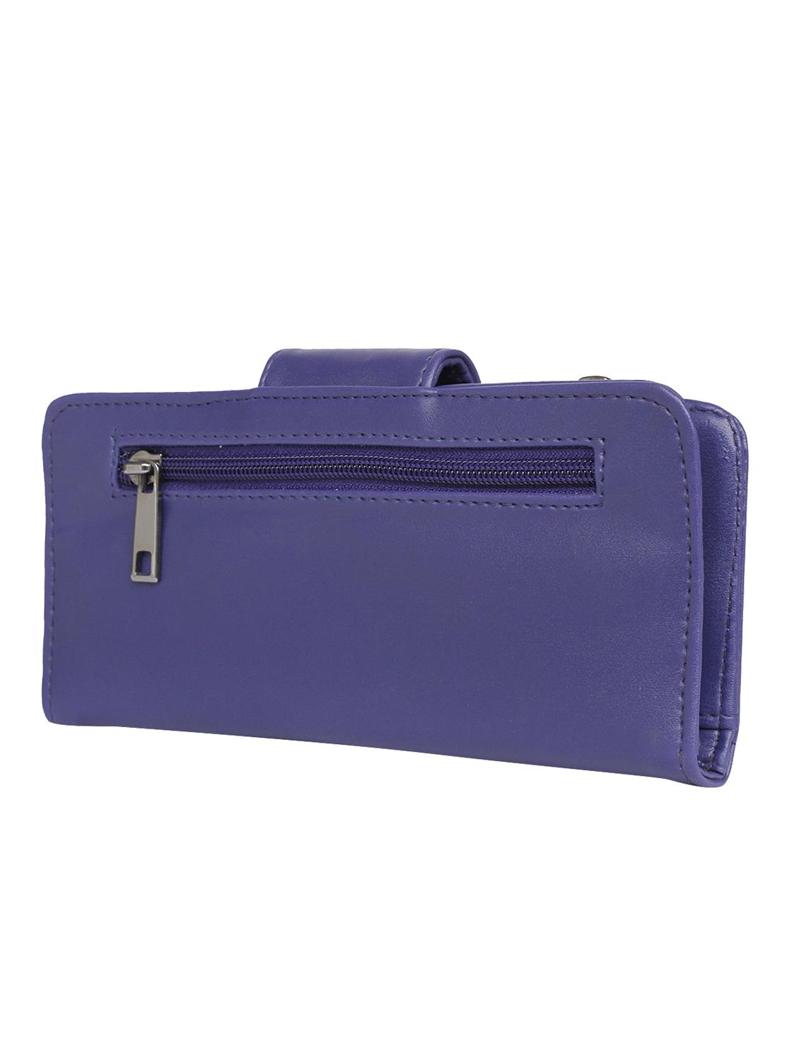 purple leatherette (pu wallet - 15545567 - Zoom Image - 2