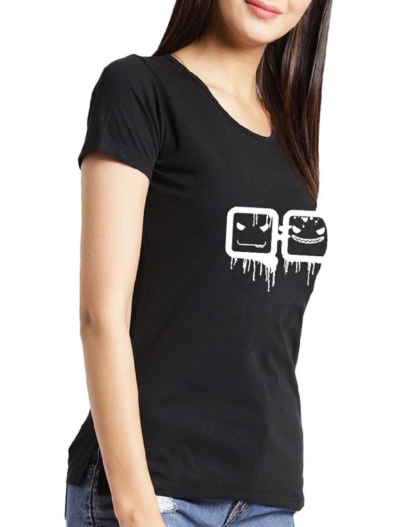 graphic print short sleeved tee - 15545582 - Zoom Image - 2