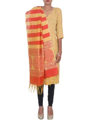 banarasi dupatta with tassels - 15545847 - Standard Image - 2