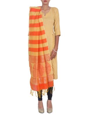 banarasi dupatta with tassels - 15545849 - Standard Image - 2