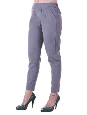pleated cigarette pants trousers - 15545862 - Standard Image - 2