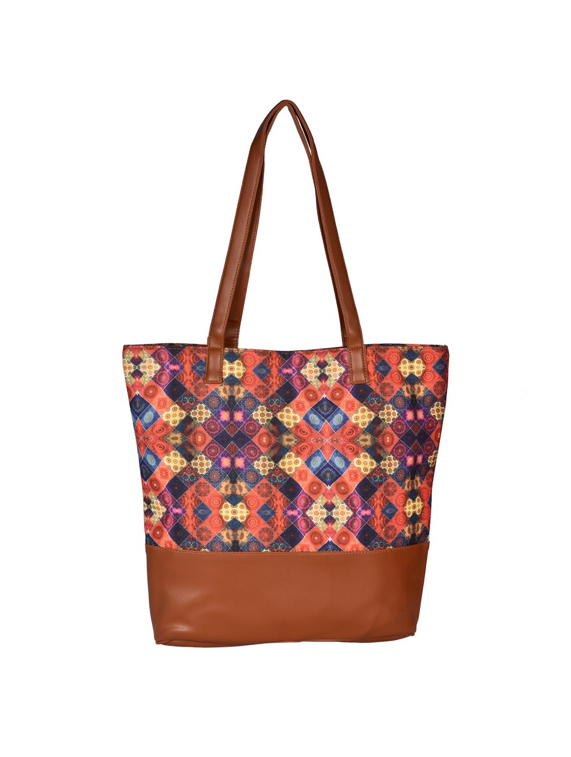 blue canvas regular tote - 15546165 - Zoom Image - 2
