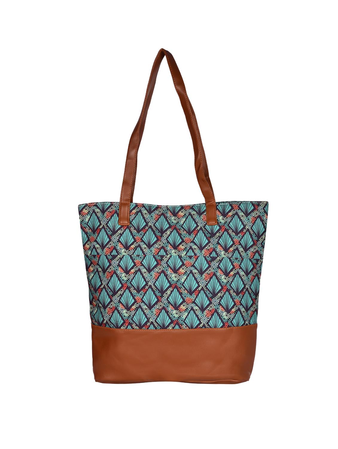 blue canvas regular tote - 15546167 - Zoom Image - 2