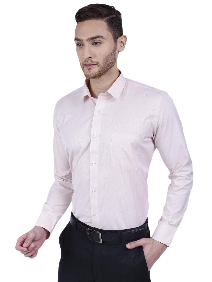 pink polyester formal shirt - 15546680 - Zoom Image - 2