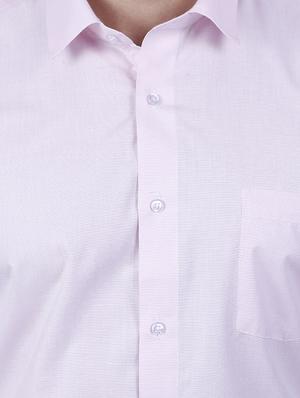 pink polyester formal shirt - 15546681 - Standard Image - 5