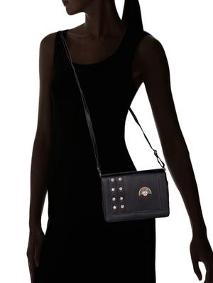 black leatherette (pu) regular sling bag - 15557536 - Standard Image - 5