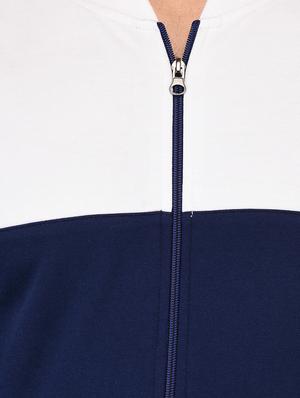 blue fleece casual jacket - 15558036 - Standard Image - 5