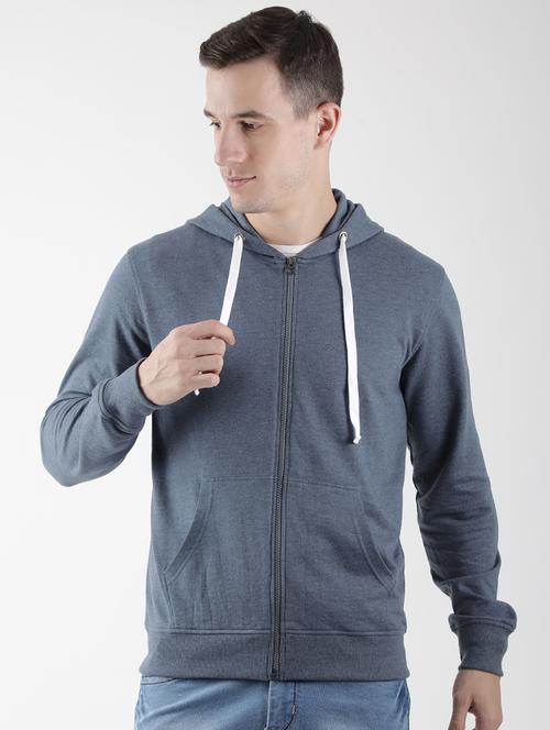 blue cotton sweatshirt - 15559877 - Very Small Image - 1