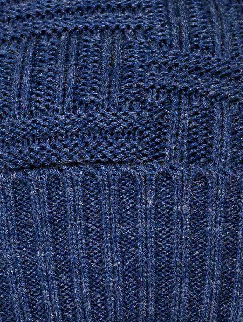 blue wool beanie - 15560737 - Zoom Image - 5