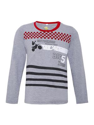 grey cotton pyjama set - 15561520 - Standard Image - 2