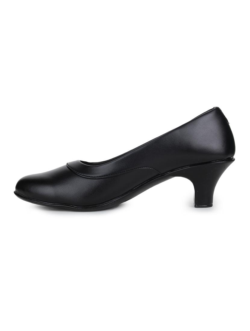 black slip on formal shoes - 15561621 - Zoom Image - 2