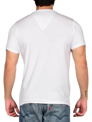 white cotton blend front print t-shirt - 15561782 - Standard Image - 2