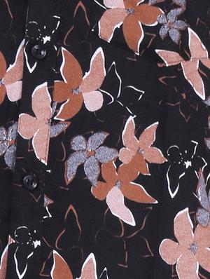 black cotton casual shirt - 15563595 - Standard Image - 5