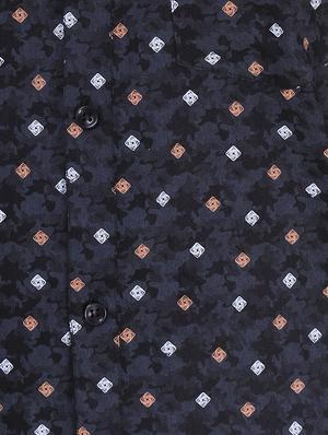 blue cotton casual shirt - 15563605 - Standard Image - 5