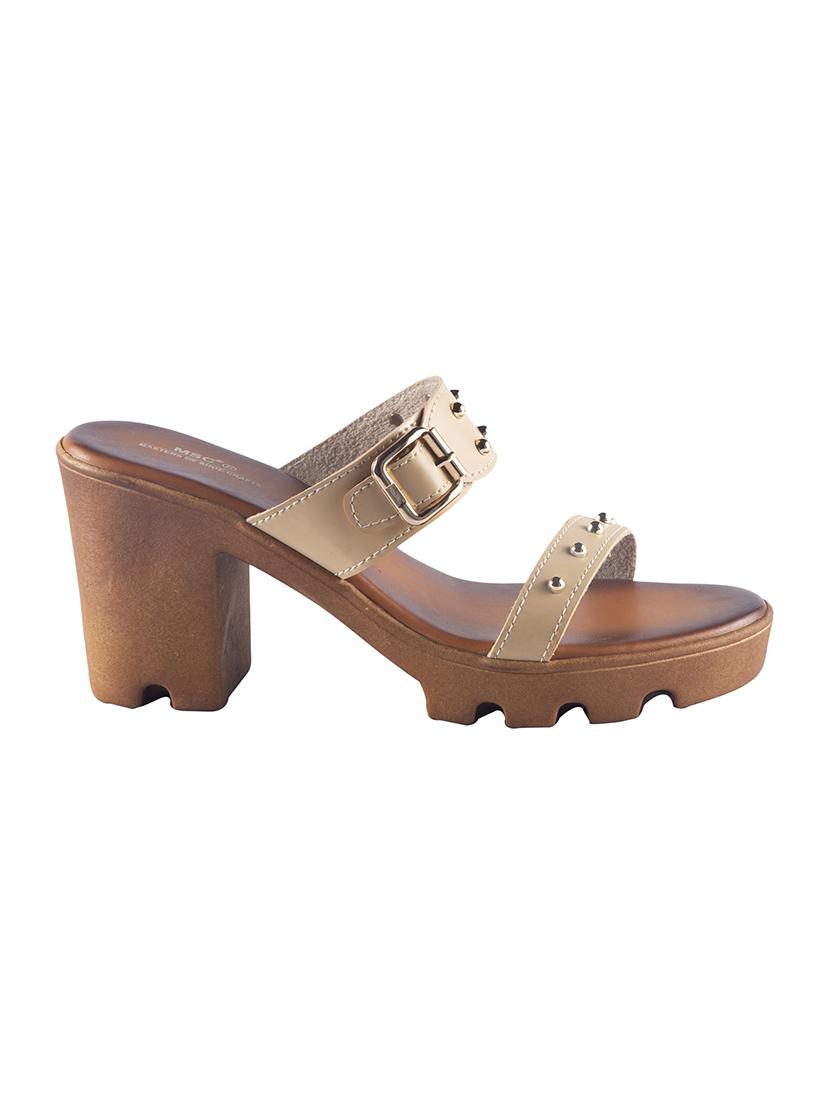 brown slip on sandals - 15563759 - Zoom Image - 2