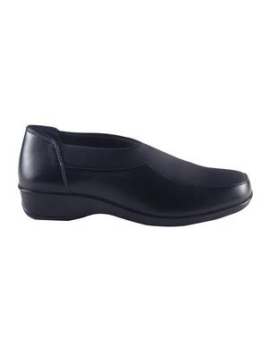 black slip on formal shoes - 15563767 - Standard Image - 2