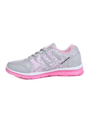 grey lace-up sports shoes - 15564079 - Standard Image - 2