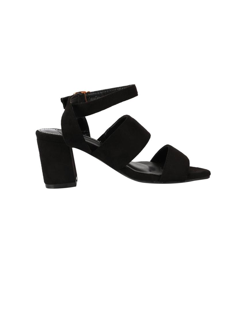 black ankle strap sandals - 15564107 - Zoom Image - 2