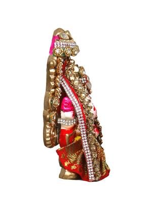 multicolor laxmi ganesha idol with stone embellishment - 15565929 - Standard Image - 5