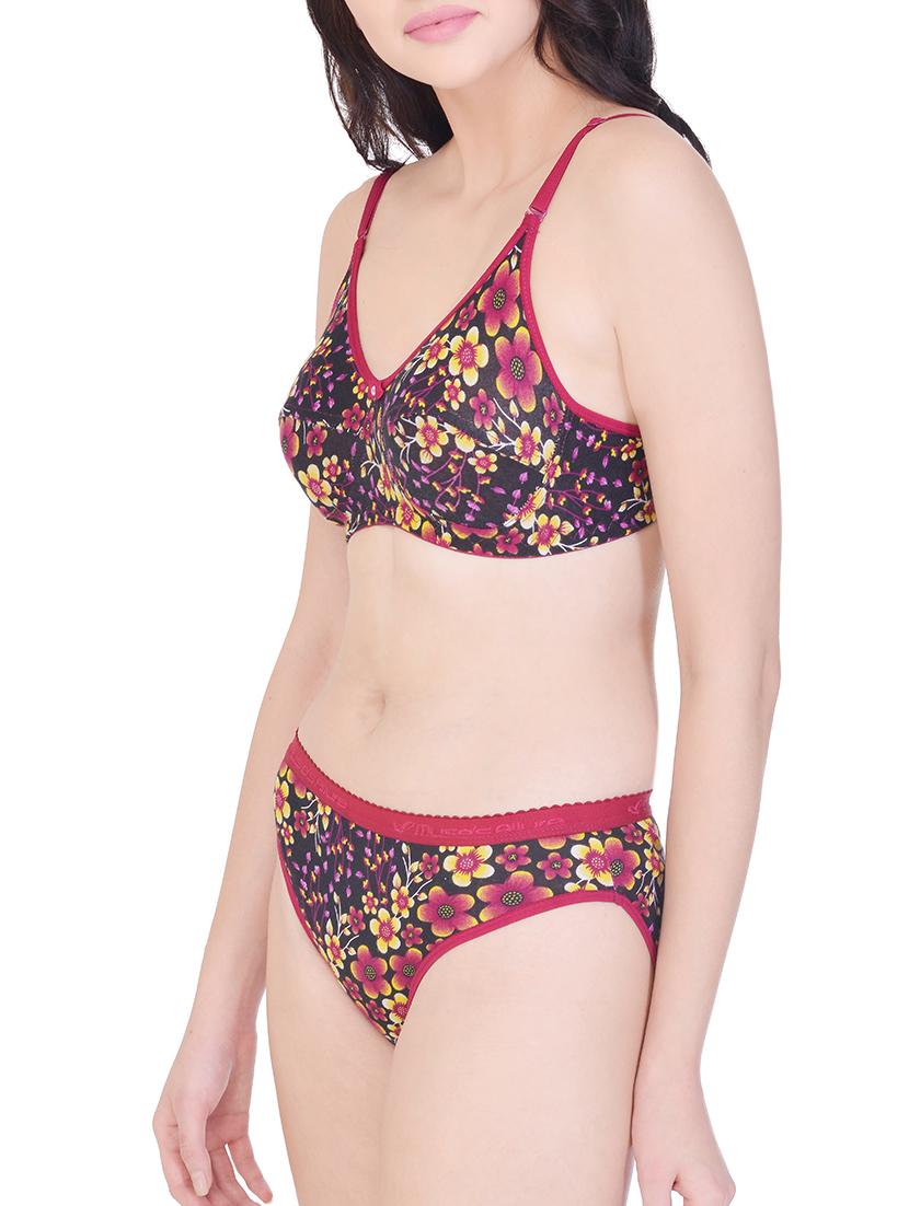 floral bra and panty set - 15567904 - Zoom Image - 2