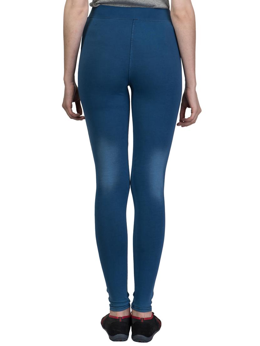 high waist stone washed jegging - 15569804 - Zoom Image - 2