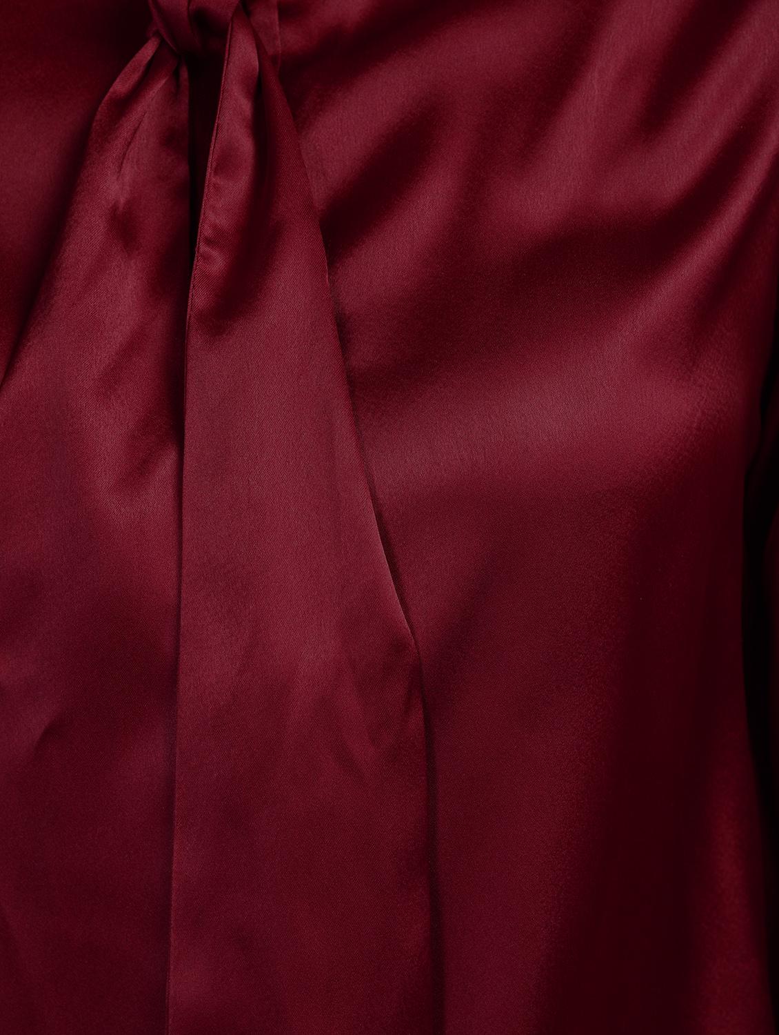 marsala tie knot top - 15569847 - Zoom Image - 5