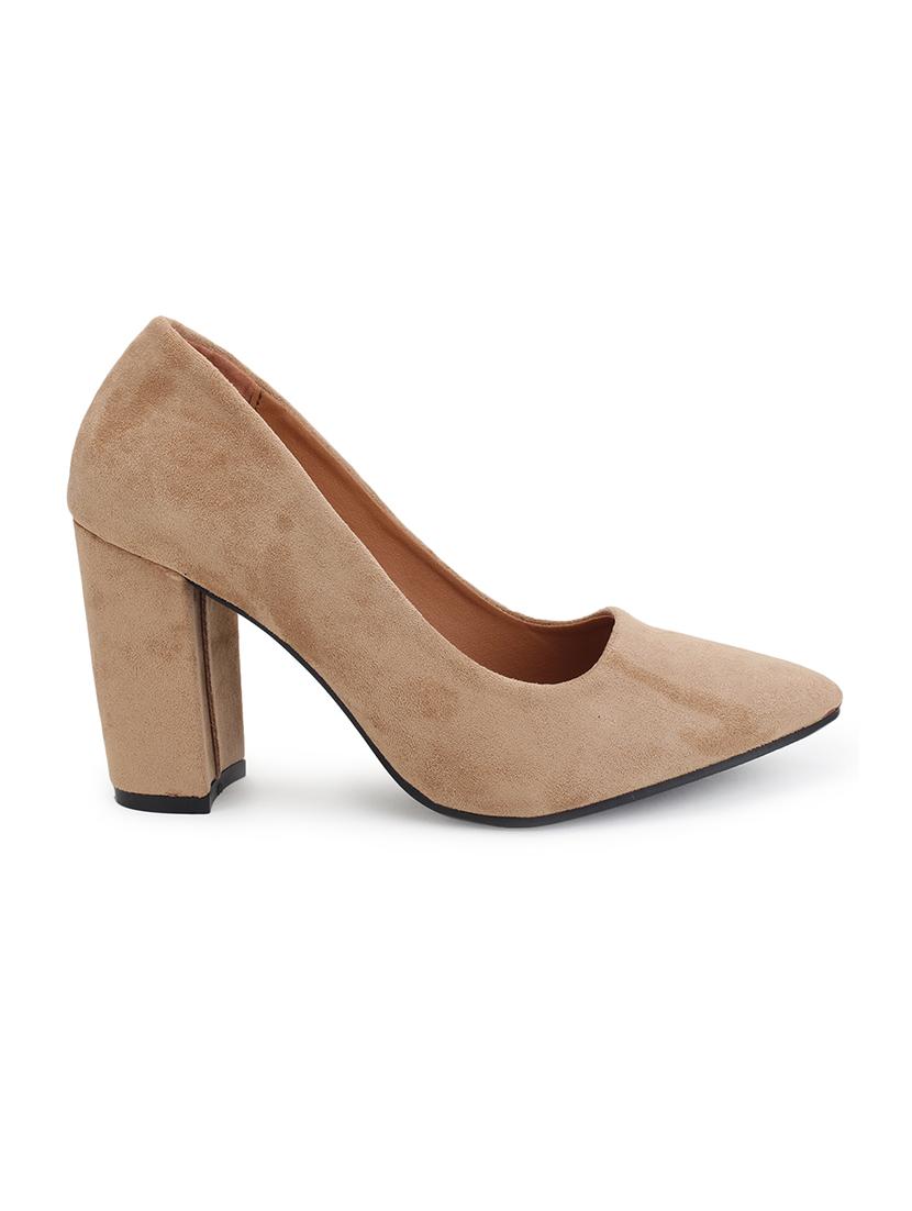 beige slip on pumps - 15572070 - Zoom Image - 2