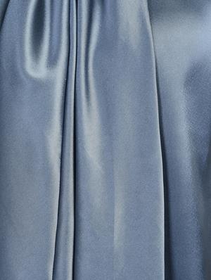satin bow tie neck top - 15572201 - Standard Image - 5