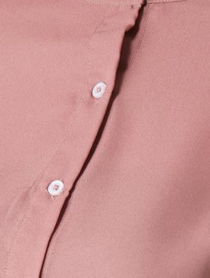 embellished detail cold shoulder shirt - 15572883 - Standard Image - 5