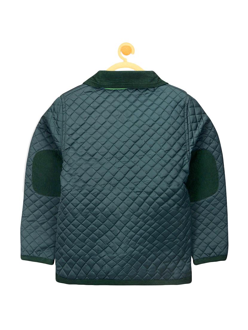 green polyester quilted jacket - 15573912 - Zoom Image - 2