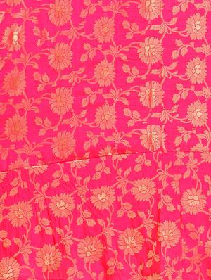 Embroidered flared lehenga - 15576353 - Standard Image - 5