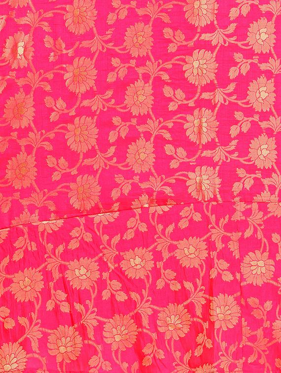 Embroidered flared lehenga - 15576353 - Zoom Image - 5