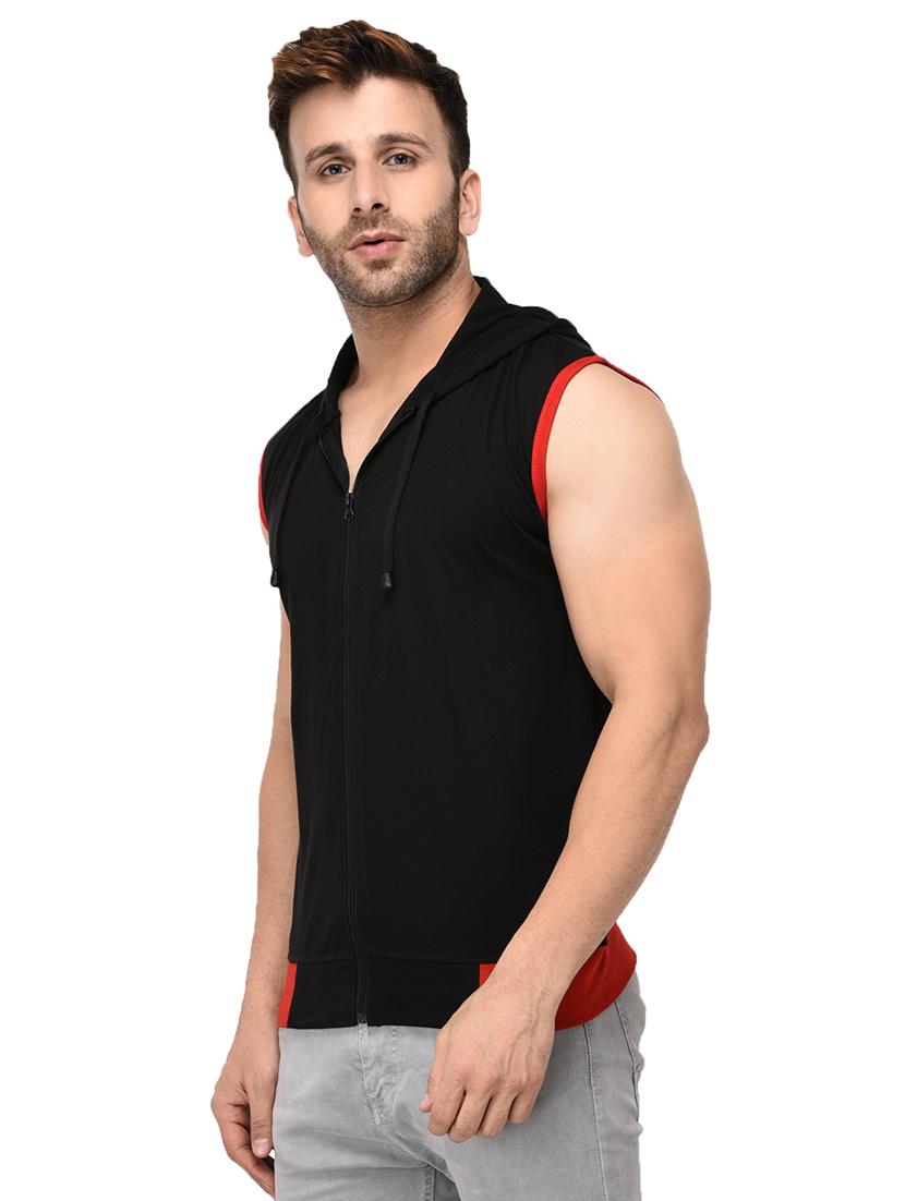black cotton blend t-shirt - 15576597 - Zoom Image - 2
