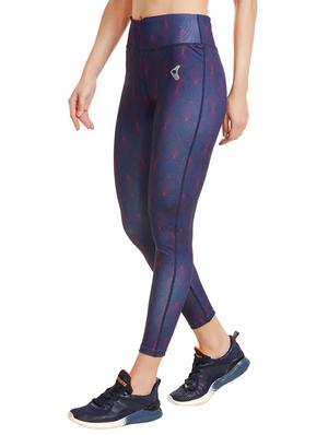 high waist geometric track pant - 15577847 - Standard Image - 2