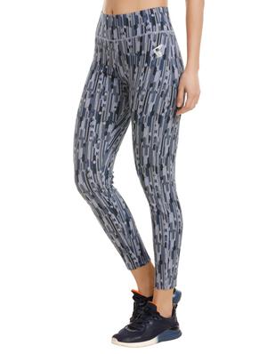 high waist printed track pant - 15577854 - Standard Image - 2