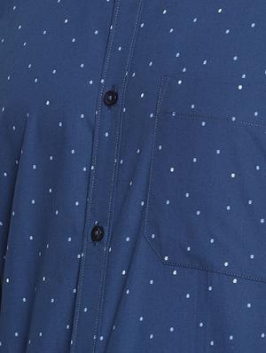 blue cotton casual shirt - 15578338 - Standard Image - 5
