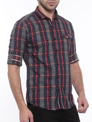 multi colored cotton casual shirt - 15579045 - Standard Image - 2