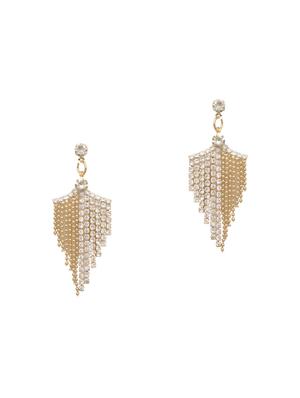 Gold Tone Stone Earrings - 15579454 - Standard Image - 2