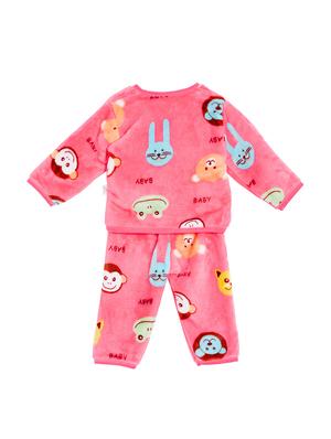 pink cotton pyjama set - 15581457 - Standard Image - 2