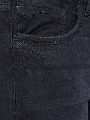 black denim plain jeans - 15583042 - Standard Image - 5