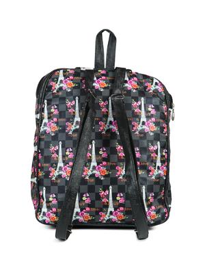 black leatherette (pu) fashion backpack - 15584062 - Standard Image - 2