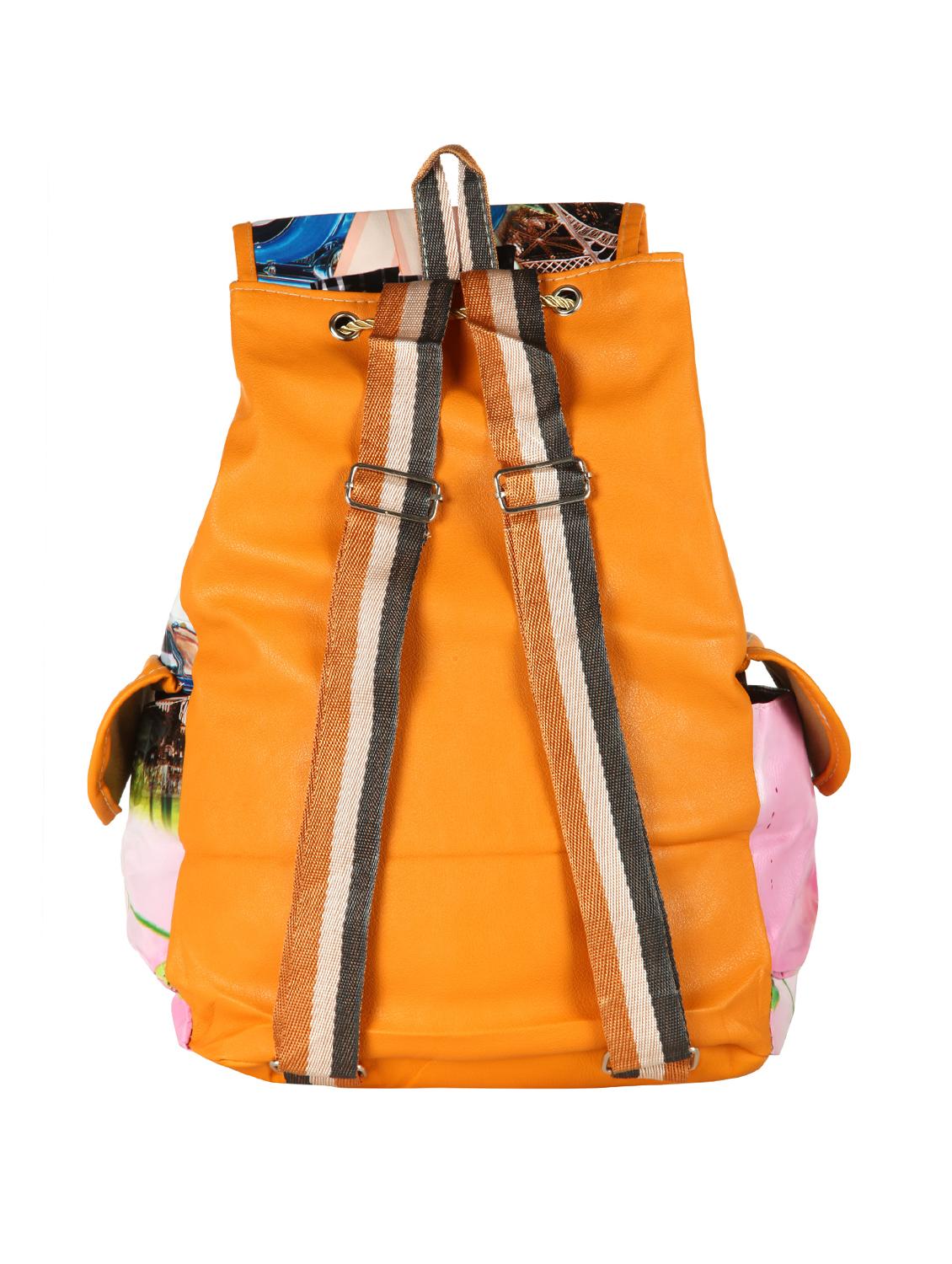 multi leatherette (pu) fashion backpack - 15584068 - Zoom Image - 2