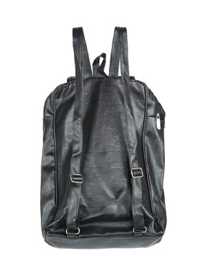black leatherette (pu) regular backpack - 15584071 - Standard Image - 2