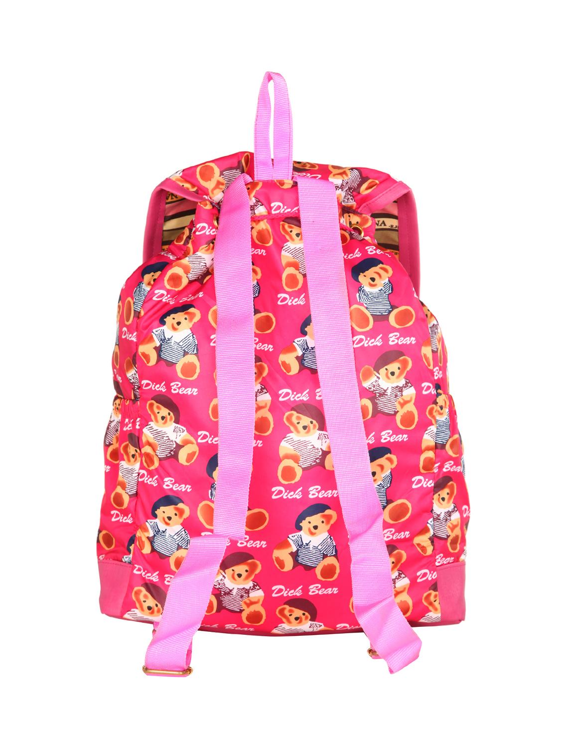 pink leatherette (pu) fashion backpack - 15584080 - Zoom Image - 2
