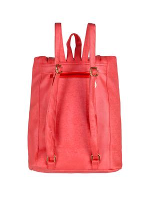 red leatherette (pu) regular backpack - 15584084 - Standard Image - 2