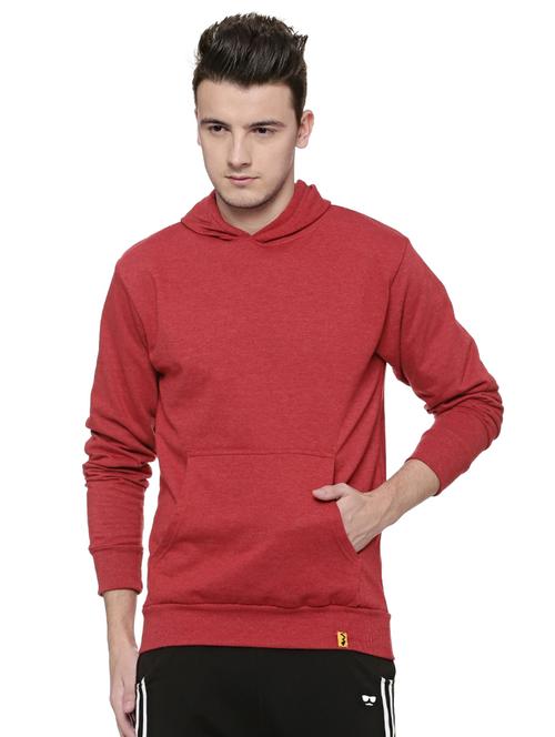 red cotton sweatshirt - 15584958 - Standard Image - 1