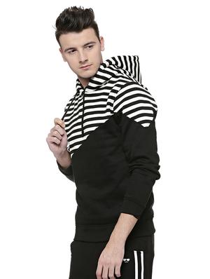 black cotton sweatshirt - 15584968 - Standard Image - 2