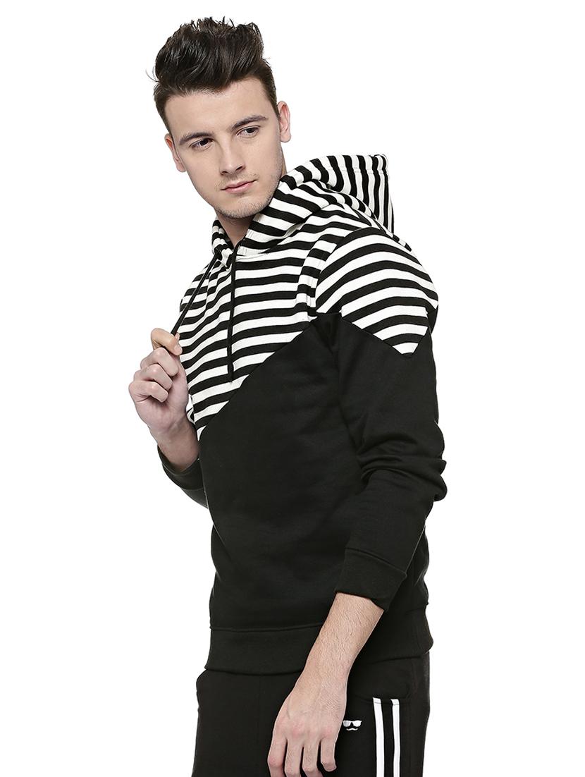 black cotton sweatshirt - 15584968 - Zoom Image - 2
