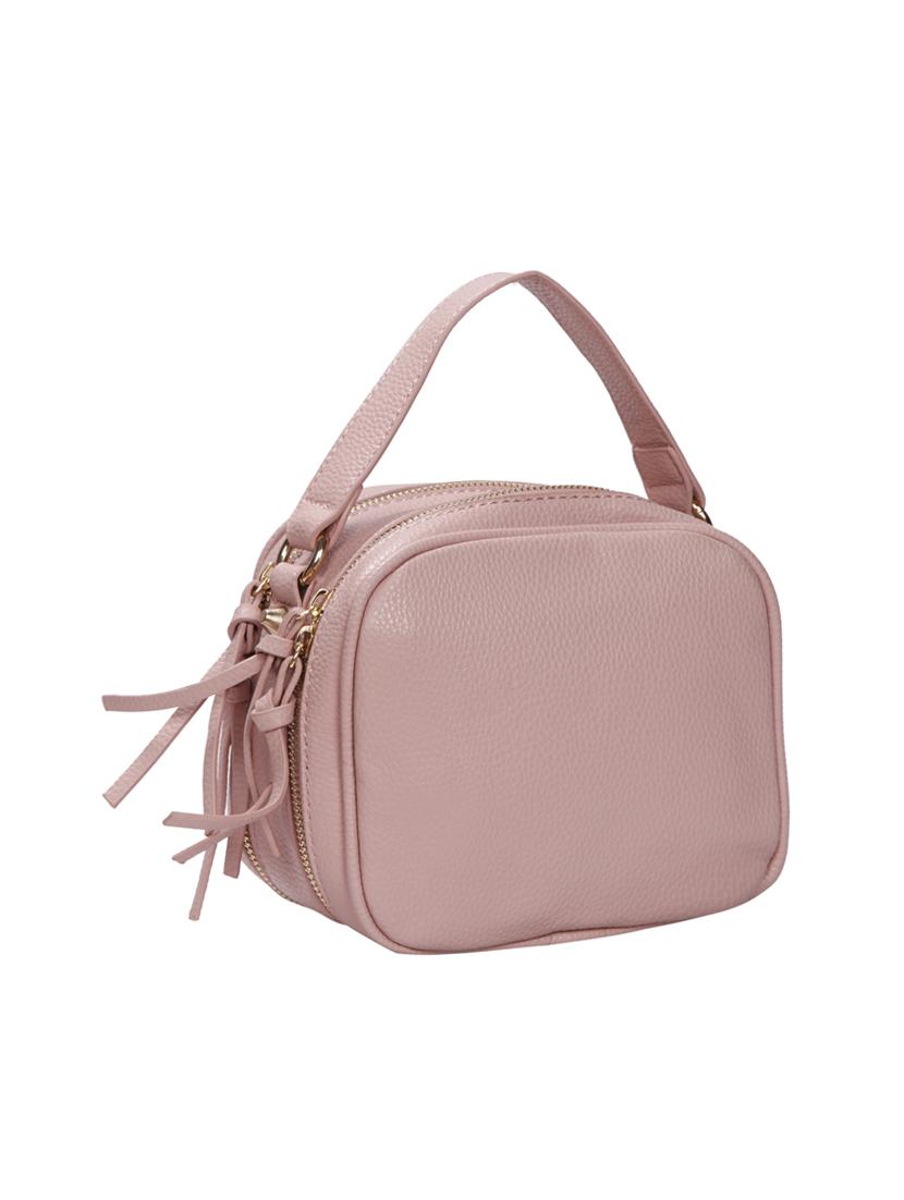 pink leatherette (pu) regular sling bag - 15586088 - Zoom Image - 2