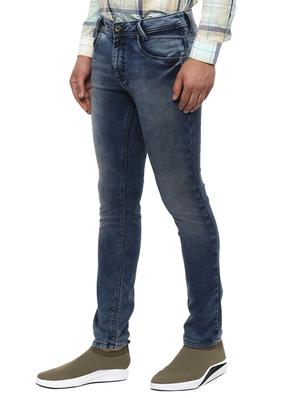 blue light washed jeans - 15587887 - Standard Image - 2